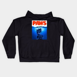 Schnauzer Dog PAWS Tee Triumph for Canine Chic Admirers Kids Hoodie